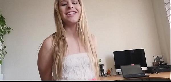  Innocent step-sis begs for my cum - Lily Ford